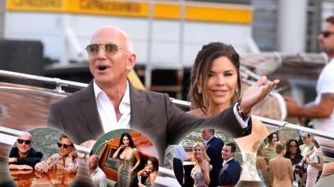Siêu đám cưới của tỷ phú Jeff Bezos, dàn khách mời toàn sao lộ diện