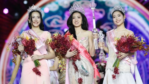 Hà Trúc Linh đăng quang Hoa hậu Việt Nam 2024
