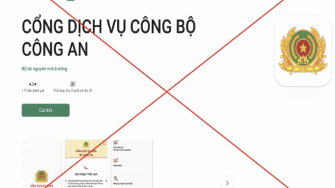 Cảnh báo thủ đoạn lừa cài VNeID giả nhằm chiến đoạt tài sản