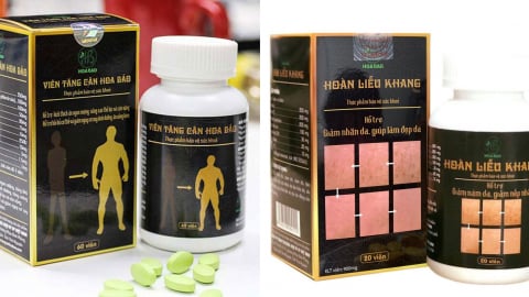 Bộ Y tế thu hồi 3 sản phẩm TPCN