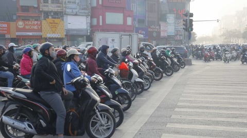 Hà Nội dự kiến hỗ trợ chuyển đổi 450.000 xe máy xăng trong vành đai 1