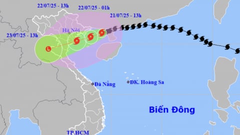 Hà Nội: Nhiều trường cho học sinh, sinh viên nghỉ gấp vì bão Wipha