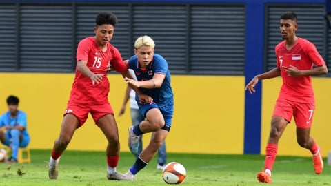 U22 Singapore bất ngờ bị gạch tên khỏi SEA Games 33