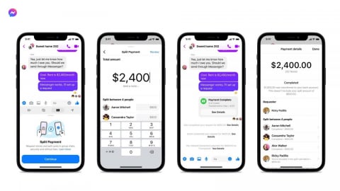 Messenger tích hợp tính năng thanh toán ngay trong đoạn chat