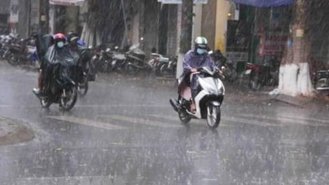 Dự báo mưa rất to trên cả nước