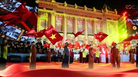 Chương trình 'Hà Nội - từ mùa thu lịch sử năm 1945' diễn ra tối ngày 15/8