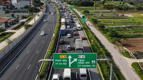 Điều chỉnh phân làn, tốc độ trên cao tốc Hà Nội - Hải Phòng và Pháp Vân - Cầu Giẽ