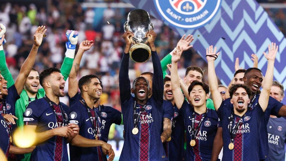PSG ngược dòng ngoạn mục, vô địch Siêu cúp châu Âu 2025
