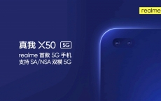 Smartphone 5g đầu tiên của Realme sẽ ra mắt với cái tên 'X50'