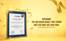Vietbank nằm trong Top 500 doanh nghiệp tăng trưởng nhanh nhất Việt Nam