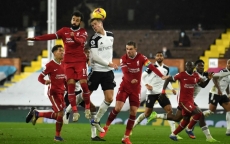 Chia điểm với Fulham, Liverpool bỏ lỡ cơ hội lên đầu bảng Ngoại hạng Anh