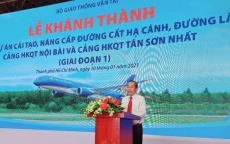 Hoàn thành cải tạo, nâng cấp đường cất hạ cánh Sân bay Tân Sơn Nhất