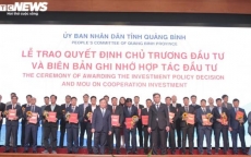 11 nhà đầu tư 'đổ' gần 23.000 tỷ đồng vào 14 dự án ở Quảng Bình
