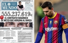 Barca: Đừng biến Messi thành 'vật tế thần'