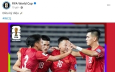 ĐT Việt Nam được FIFA cộng 9.21 điểm sau trận thắng ở vòng loại World Cup