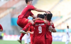 Olympic Việt Nam 2-0 Olympic Pakistan (hết hiệp 1): Quang Hải và Văn Quyết cùng lập công