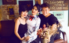 Sao Việt khoe sắc với áo dài “Cô Bông Sài Gòn”