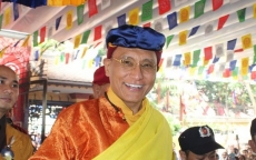 Đức Pháp Vương Gyalwang Drukpa làm lễ quán đảnh tại Quan Âm Tu Viện