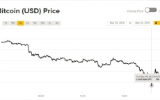 Giá Bitcoin có quý sụt giảm mạnh nhất kể từ 2011