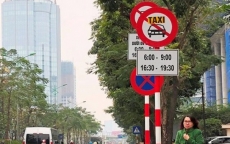 Kiến nghị dỡ bỏ toàn bộ biển cấm taxi tại Hà Nội