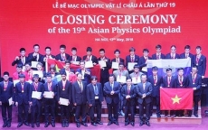 Việt Nam giành 4 huy chương vàng tại Olympic Vật lý châu Á lần thứ 19