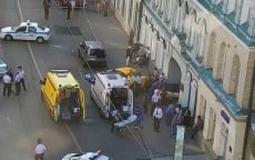 Taxi lao vào đám đông cổ động viên tại World Cup 2018, 8 người bị thương