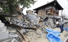 Nhật Bản tan hoang sau động đất khiến 153 người thương vong