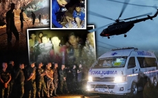 Kết thúc ngày thứ 2 giải cứu đội bóng Thái Lan: 8 thành viên đã ra khỏi hang