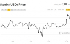 Giá Bitcoin hôm nay 29/7: Cuối tuần tăng nhẹ