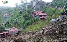 Hiện trường vụ sạt núi ở Lai Châu khiến 6 người chết