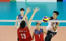 Bóng chuyền nam Việt Nam bất ngờ thắng Trung Quốc tại ASIAD 18