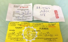Dùng “giấy lộn” thay vé, một hãng xe có dấu hiệu “lách” thuế