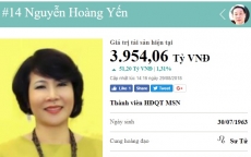 Nữ đại gia gốc Hà Nam giàu thứ 14 Việt Nam, sở hữu gần 4 nghìn tỷ đồng là ai?