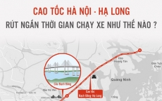 Cao tốc Hà Nội - Hạ Long rút ngắn thời gian chạy xe như thế nào?