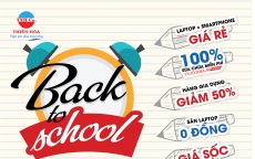 Thiên Hòa tiếp sức mùa tựu trường với chương trình khuyến mãi “Back to school”