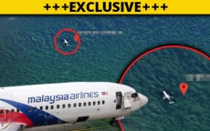 Thêm hình ảnh mới của MH370 được cho là hạ cánh gần miệng núi lửa