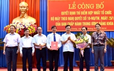 Hợp nhất Ban Tổ chức - Nội vụ; Ủy ban Kiểm tra - Thanh tra tỉnh ở Hà Giang