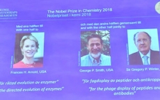 Nobel Hóa học 2018: Nghiên cứu mở đường về protein