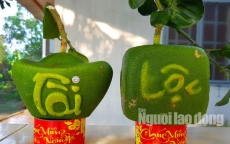 Ngắm 2 loại trái cây tạo hình “độc lạ” đón Tết Nguyên đán 2019