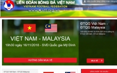‘Cháy vé’ online trận Việt Nam gặp Malaysia, người hâm mộ chỉ có thể mua trực tiếp