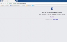 Facebook tê liệt hệ thống tại nhiều nơi trên thế giới