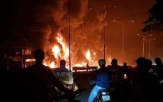 Khởi tố vụ lật xe bồn gây cháy làm 6 người chết ở Bình Phước