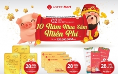 Chào 2019 cùng hàng loạt ưu đãi cực khủng tại Lotte Mart