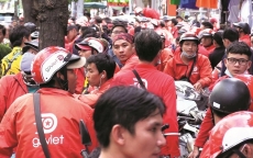 Go-Viet bất ngờ thay đổi chính sách, hàng loạt tài xế đình công phản đối