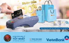 Hoàn đến 2.000.000 đồng cho chủ thẻ Tín dụng Quốc tế Visa VietinBank