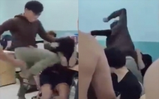Cộng đồng mạng 'dậy sóng' với clip hai thiếu niên bị đánh bầm dập