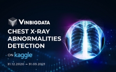 Vinbigdata công bố kết quả cuộc thi toàn cầu về ứng dụng AI trong phân tích hình ảnh y tế trị giá 50.000 usd