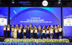 SCB vào Top 50 doanh nghiệp tăng trưởng xuất sắc nhất Việt nam năm 2021