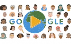 Google Doodle tôn vinh vai trò của một nửa thế giới nhân Ngày Quốc tế Phụ nữ