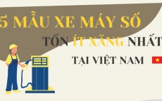 Điểm danh 5 mẫu xe máy số 'ngốn' ít xăng nhất tại thị trường Việt Nam